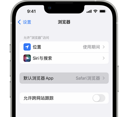 揭西苹果手机维修店分享如何在iPhone上设置默认浏览器